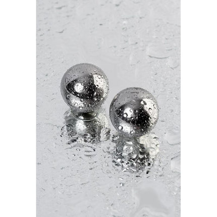 Natalies Toy Box 2X Silver Metal Vaginal Balls 25Mm