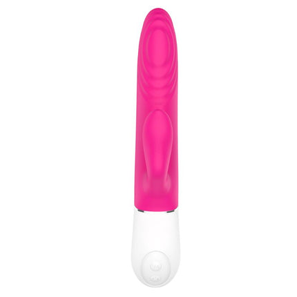 S-Hande Lighter Thrusting Rabbit Vibrator Pink - Purple