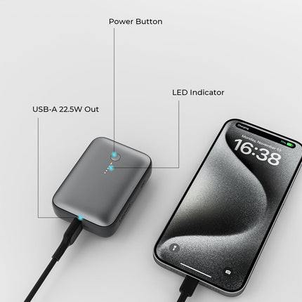 AUKEY Spark Mini 10000 Compact Fast Charging Power Bank (PB-Y55)