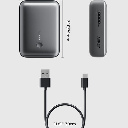 AUKEY Spark Mini 10000 Compact Fast Charging Power Bank (PB-Y55)