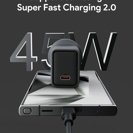 Aukey Comet 45W PD Fast Wall Charger GaN USB-C (PA-C2)