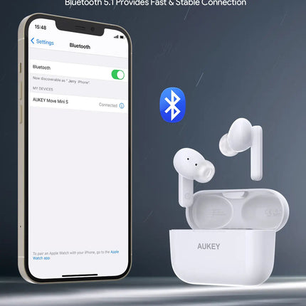Aukey True Wireless Earbuds MOVE MINI S (EP-M1S)