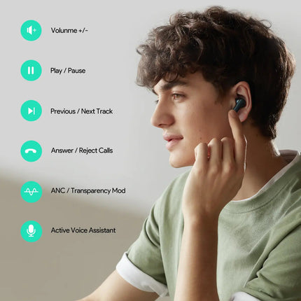 Aukey True Wireless Earbuds With Noise Cancelling MOVE MINI NC (EP-M1NC)