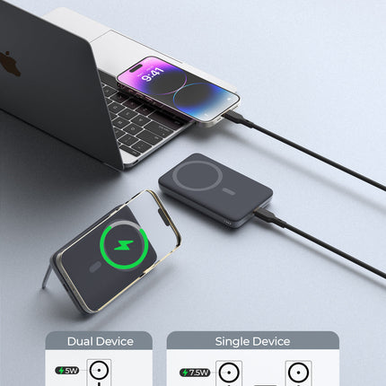 Aukey MagLinnk 6700mAh Magnetic Wireless Charging Power Bank (PB-MS01)