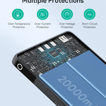 Aukey Sprint X 20K 100W 20000mAh Laptop Power Bank with PD3.0 (PB-Y44)