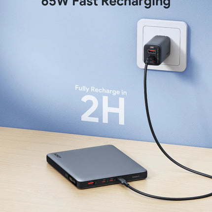 Aukey Sprint X 20K 100W 20000mAh Laptop Power Bank with PD3.0 (PB-Y44)