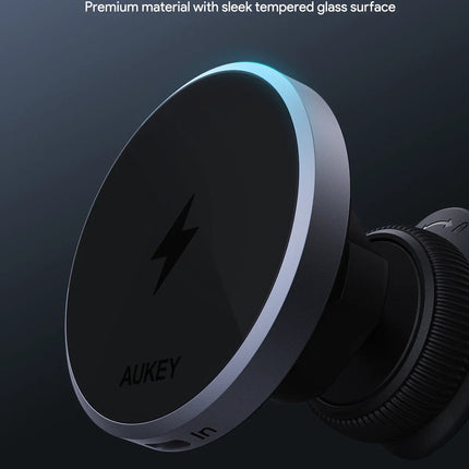 Aukey MagLink Dash Magnetic Fast Wireless Charging Phone Mount (HD-MC13)