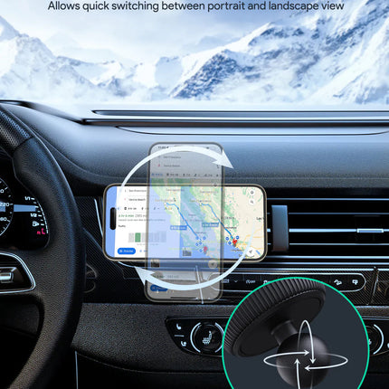 Aukey MagLink Dash Magnetic Fast Wireless Charging Phone Mount (HD-MC13)