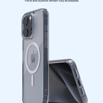 Aukey Clearview Magsafe iPhone 15 Pro Phone case - Transparent (TM10C)