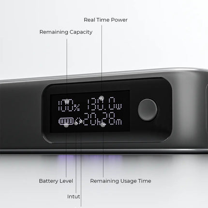 Aukey Spark Sling 20000 Compact Fast Charging Power Bank with Built-in USB-C Cable (PB-Y48)