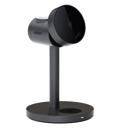 Aukey MagFusion 3-in-1 Qi2 Magnetic Fast Wireless Charging Station (LC-MC311)