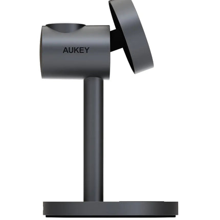 Aukey MagFusion 3-in-1 Qi2 Magnetic Fast Wireless Charging Station (LC-MC311)