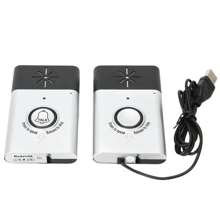 2-Way Voice Intercom Wireless Doorbell System