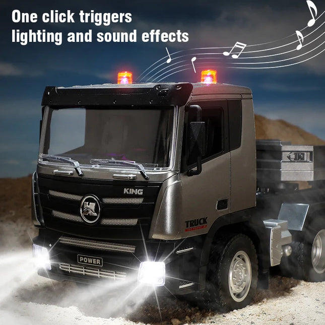 Rc Flat Truck 9-Channel Alloy Remote Control Trailer