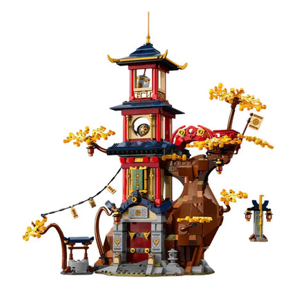 Dragon Energy Temple Building Blocks Model Set