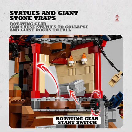 Dragon Energy Temple Building Blocks Model Set