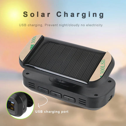 Wireless Tire Pressure Monitoring  Solar And USB Charging