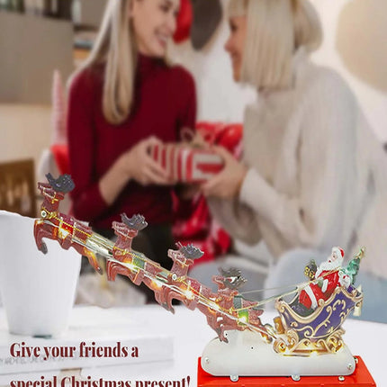 Light-Up Christmas Village House Decoration Set