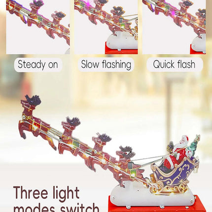 Light-Up Christmas Village House Decoration Set