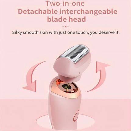 2 in 1 Waterproof Electric Shaver Hair Removal