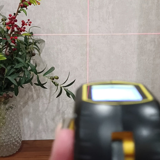 Laser Rangefinder & Steel Tape Measure