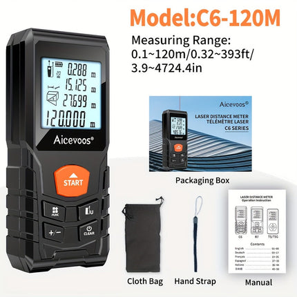 Laser Distance Meter with 120M Electronic Tool