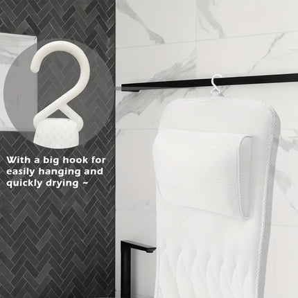 Ergonomic Full Body Bathtub Pillow
