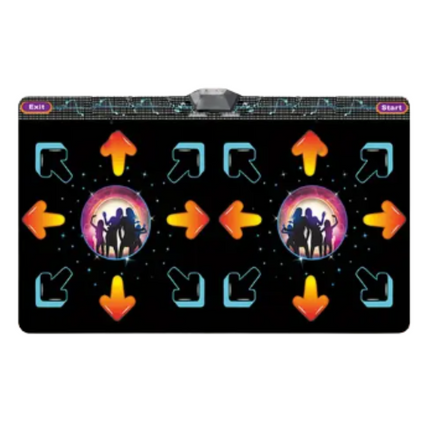2-Player Dance Mat Game with Motion Sensor