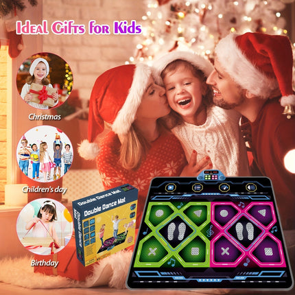 Double Electronic Dance Mat for Kids and Adults