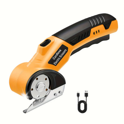 Cordless Electric Fabric Cutter with USB Rechargeable