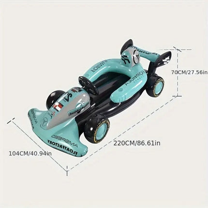 Inflatable F1 Racing Float with Seat