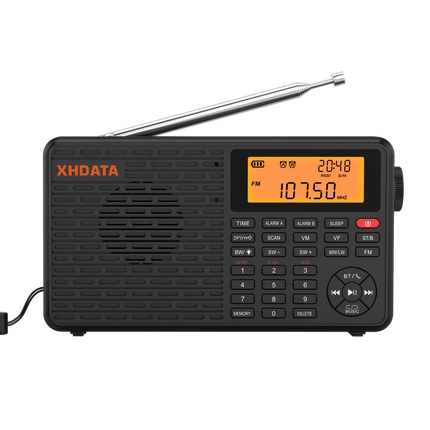 Stereo Digital Portable Radio Black