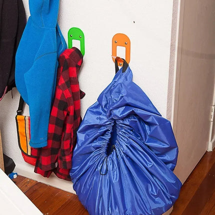 Trendbay Blue Toy Storage Bag & Play Mat 50cm Portable Toys Organizer