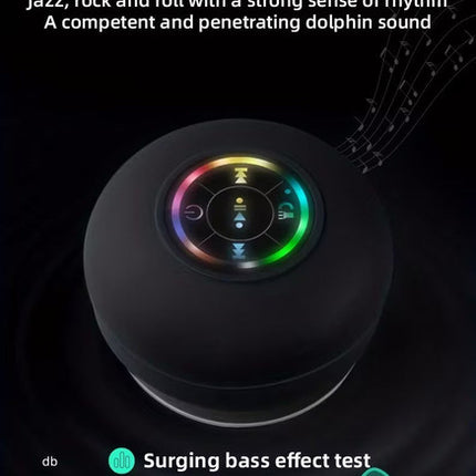 Portable Wireless Speaker with Suction Cup