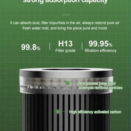 Air Purifier with 99% Dust Elimination