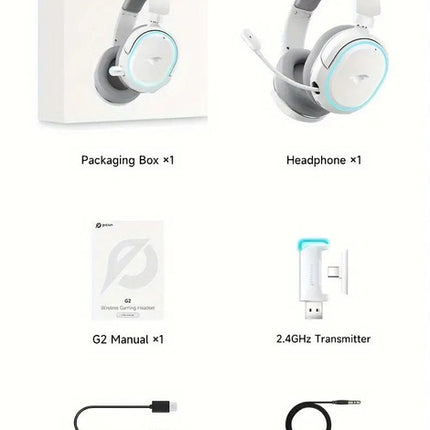 Wireless Gaming Headset with Surround Sound