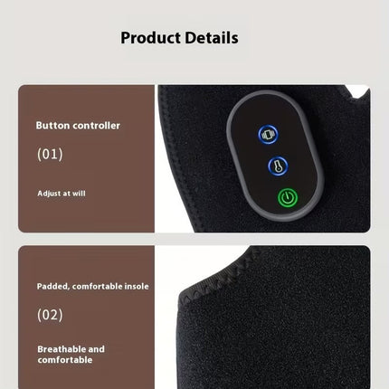 NNETM Wireless Heated Hand & Vibration Massager