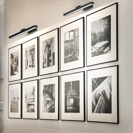 Picture Light Battery Operated, 16in Wireless Art Light for Paintings Color Temperature Adjustable Dimmable Battery Picture Light with Remote Control for Gallery Dartboard Art Bedroom Bathroom