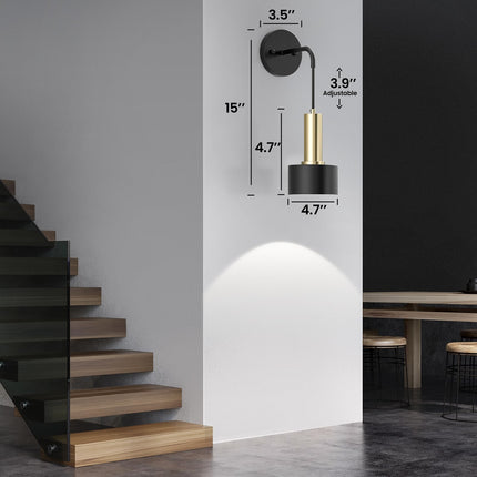 Battery Operated Wall Sconce Set of 2, Dimmable RGB Wall Sconce with Remote Indoor Battery Powered Wall Lamp Light for Bedroom Living Room
