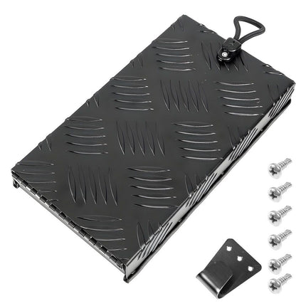 RV Truma Cowl Cover Black Checker Aluminum Universal Flue Vent Truma Hotwater AU