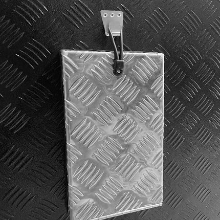 RV Truma Cowl Cover Silver Checker Aluminum Universal Flue Vent Truma Hotwater AU