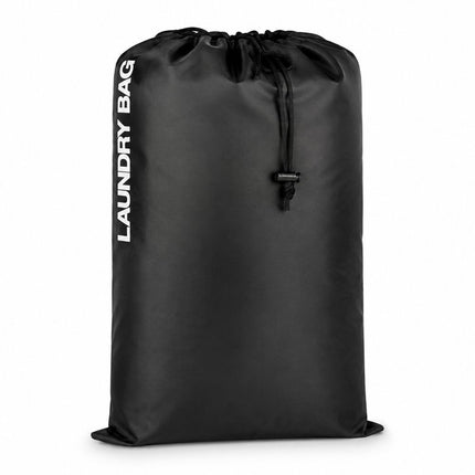Water Resistant Drawstring Laundry & Storage Bag, Reusable Clothes Bag for Travel, Gym, Sports & Everyday Use