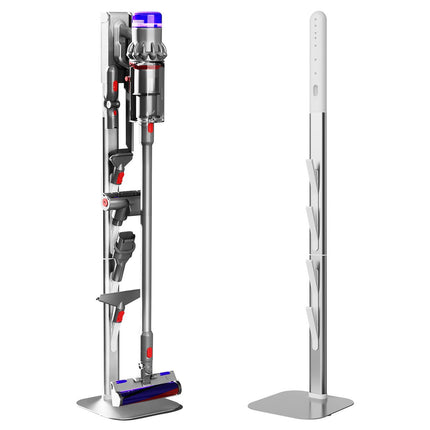 Freestanding Holder for Dyson Vacuum Stand – Suitable for Dyson V6 V7 V8 V10 V11 V12 V15 Gen5 & DC series Vacuum Cleaners, Elegant & Stable Standing Dock Accessory Storage Stand for Dyson Stand