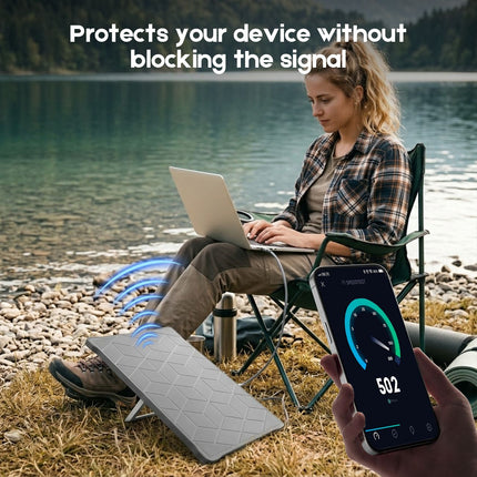 Silicone Cover for Starlink Gen 3 Standard, Waterproof Protective Case, Anti-Scratch, Sand & Hail Protection, Grey