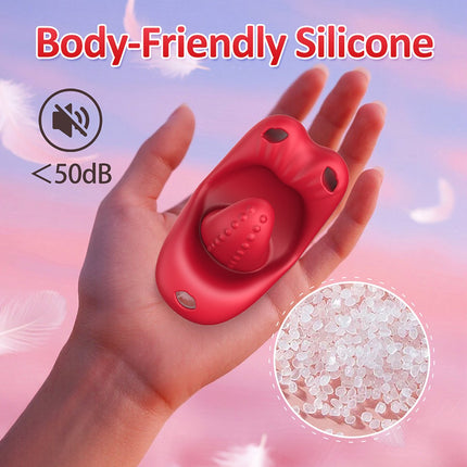 Vibrator - Dildo - Dildo Vibrator for Women | Vibrating Toy for Women with Remote Control - Vibrating Panties as a Gift for Long-Distance Relationships - Sucking and Thrusting Sensory Vibrating Toy - APP Remote Control