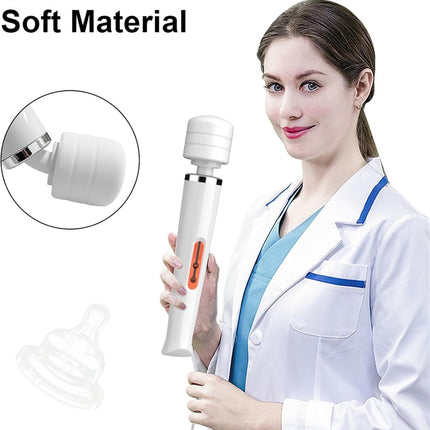 Vibrator - Dildo | Sex Toys for Couples - Sex Toys for Women - Sex Toys for Adults - Powerful 10-Speed Vibrator - G-Spot, Nipple, and Clitoris Stimulation - Electric Plug-In Massager (Black)