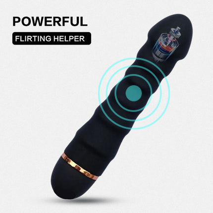 Vibrator - Dildo | Sex Toys for Couples - Sex Toys for Women - Sex Games - Sex Toys - Female G-Spot Clitoral Vibrator - Sex Toys for Adults - AV Vibrator - Dildos - Female Masturbator (Black)