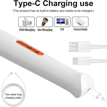 Vibrator - Dildo | Sex Toys for Couples - Sex Toys for Women - Sex Games - Sex Toys - Adult Sex Products - Powerful Vibrator, 10 Speeds, Nipple and Clitoris Stimulation - Electric Plug-In Massager (White)