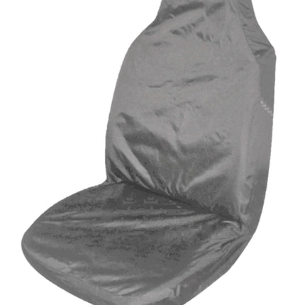 Universal Supreme Throwover Seat Cover Canvas - Grey