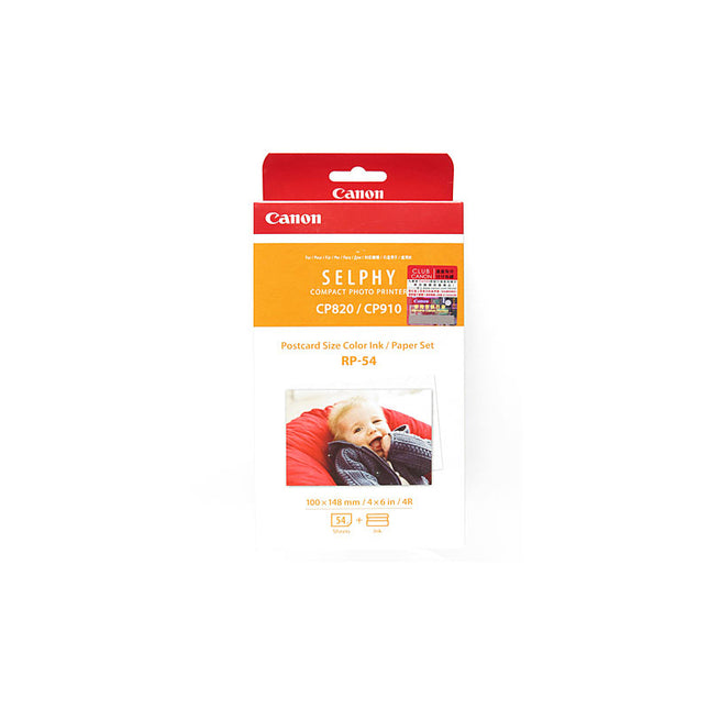 CANON RP54 Ink & Paper Pack of